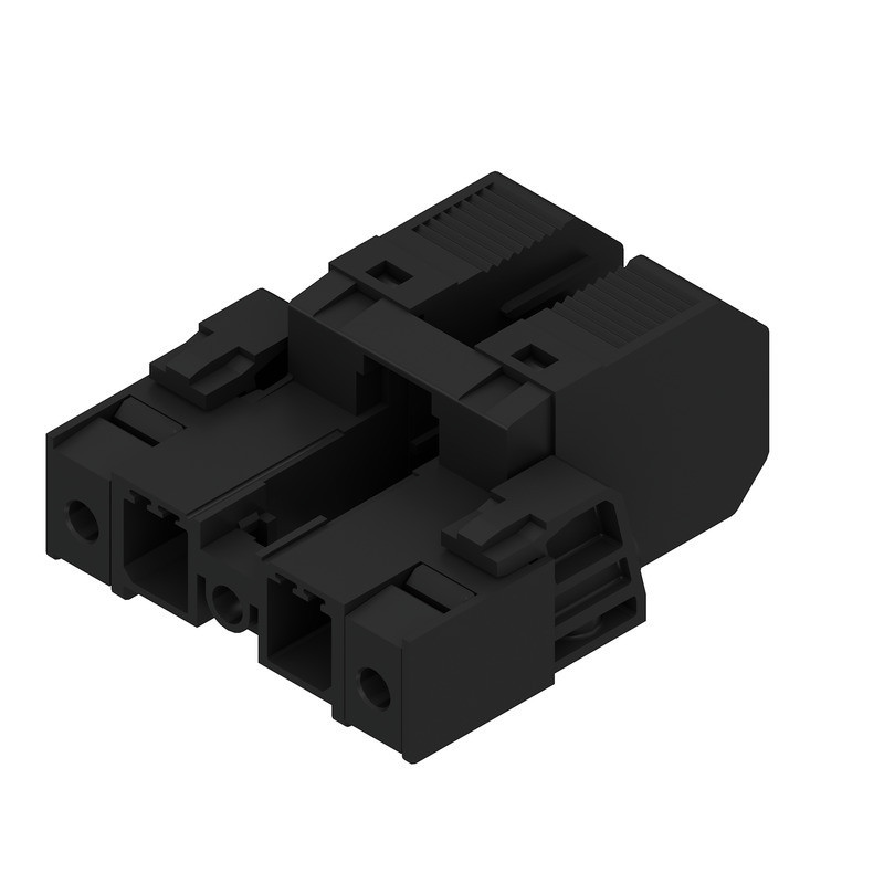 Weidmuller OMNIMATE Power - series BV/SV 7.62H PCB Connector (wire connection), 800 V, 57 A, pitch in MM: 7.62, 10 MM