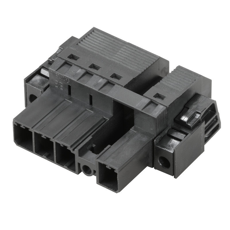 Weidmuller OMNIMATE Power - series BV/SV 7.62H PCB Connector (wire connection), 800 V, 57 A, pitch in MM: 7.62, 10 MM