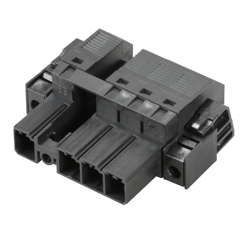 Weidmuller OMNIMATE Power - series BV/SV 7.62H PCB Connector (wire connection), 800 V, 57 A, pitch in MM: 7.62, 10 MM