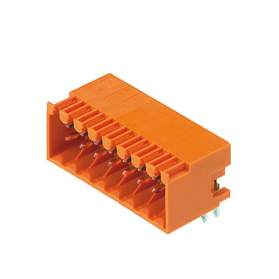 Weidmuller OMNIMATE Signal - series B2L/S2L 3. PCB Connector (board connection), 125 V, 10 A, pitch in MM: 3.50, numb