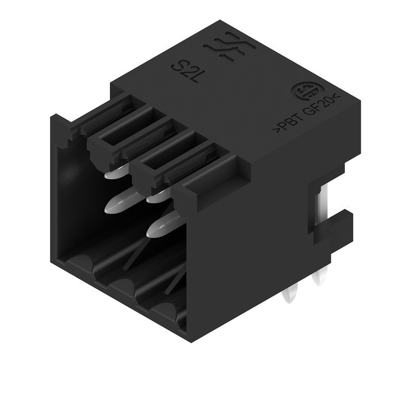 Weidmuller OMNIMATE Signal - series B2L/S2L 3. PCB Connector (board connection), 125 V, 10 A, pitch in MM: 3.50, numb