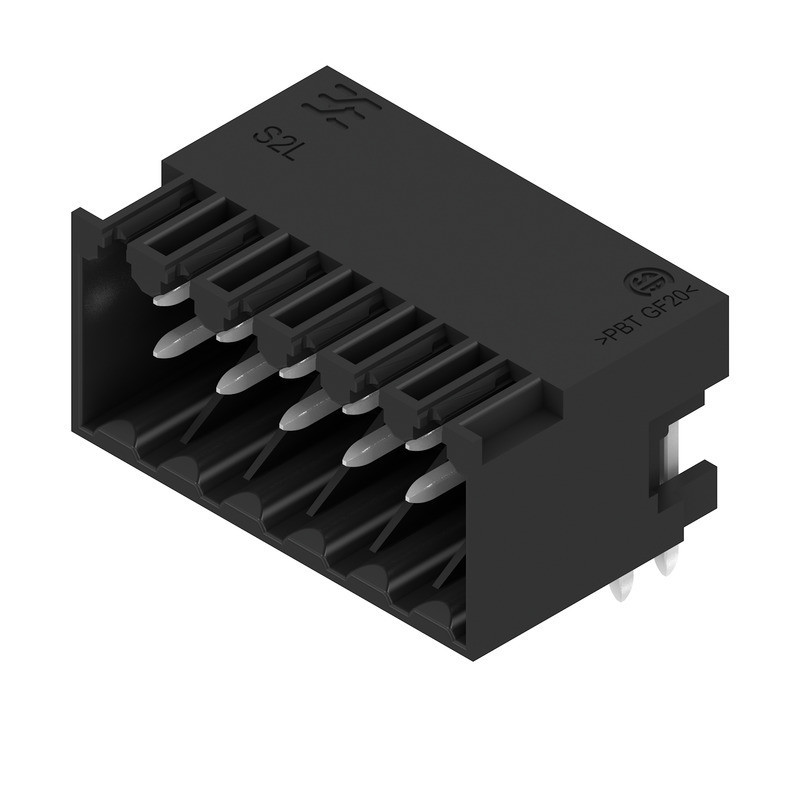 Weidmuller OMNIMATE Signal - series B2L/S2L 3. PCB Connector (board connection), 125 V, 10 A, pitch in MM: 3.50, numb