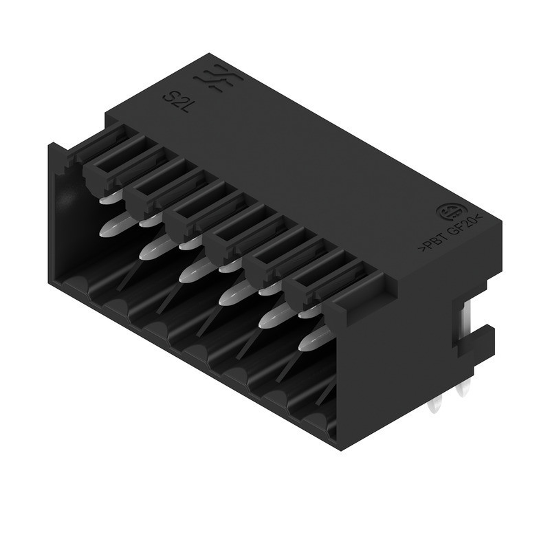 Weidmuller OMNIMATE Signal - series B2L/S2L 3. PCB Connector (board connection), 125 V, 10 A, pitch in MM: 3.50, numb