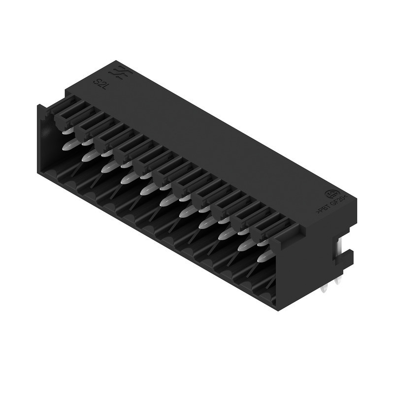 Weidmuller OMNIMATE Signal - series B2L/S2L 3. PCB Connector (board connection), 125 V, 10 A, pitch in MM: 3.50, numb