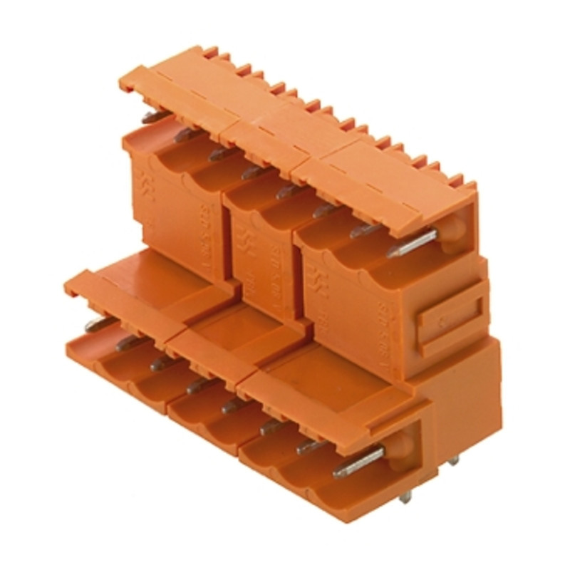 Weidmuller OMNIMATE Signal - series BL/SL 5.08 PCB Connector (board connection), 250 V, 17 A, pitch in MM: 5.08, numb
