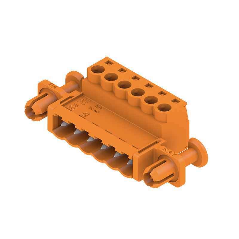 Weidmuller OMNIMATE Signal - series BL/SL 5.08 PCB Connector (wire connection), 320 V, 21.5 A, pitch in MM: 5.08, 3.3