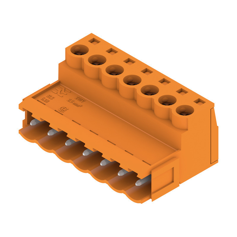 Weidmuller OMNIMATE Signal - series BL/SL 5.08 PCB Connector (wire connection), 320 V, 21.5 A, pitch in MM: 5.08, 3.3