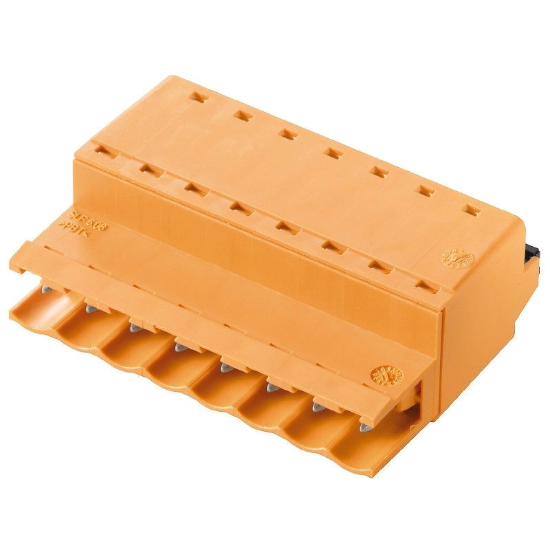 Weidmuller OMNIMATE Signal - series BL/SL 5.08 PCB Connector (wire connection), 320 V, 25.9 A, pitch in MM: 5.08, 3.3