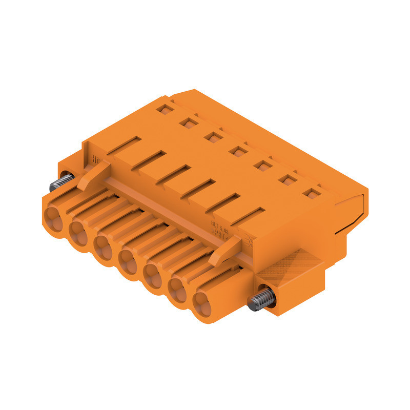 Weidmuller OMNIMATE Signal - series BL/SL 5.08 PCB Connector (wire connection), 320 V, 27 A, pitch in MM: 5.08, 2.5 M