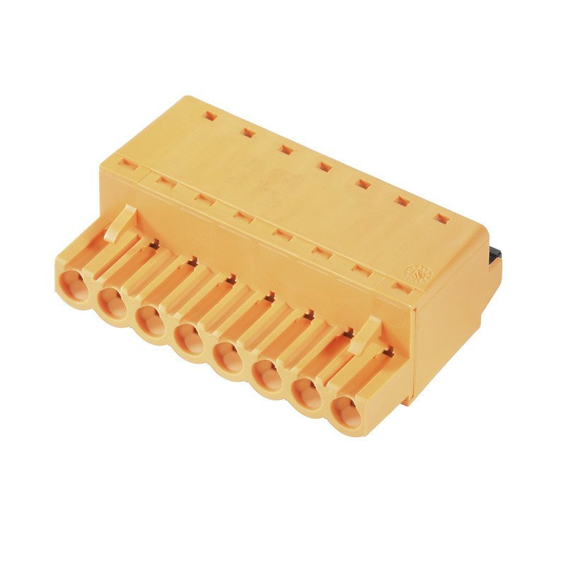 Weidmuller BLF 5.08HC/12/180 SN or BX PCB plug connector male connectors closed side 5.8 MM no. of poles