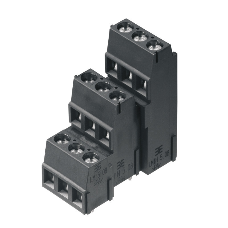 Weidmuller OMNIMATE Signal - series LM PCB Terminal, 320 V, 17.5 A, pitch in MM: 5.08, 2.5 MM², number of pol