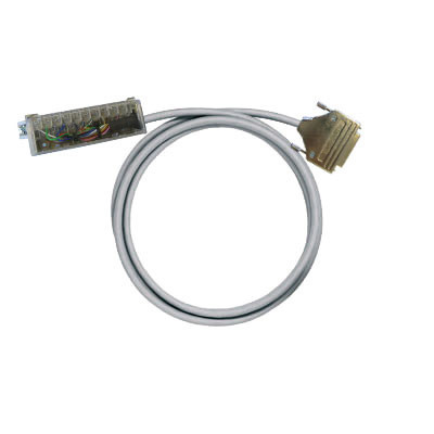 Weidmuller PAC PLC-Wire, analogue signals, 25-pole, cable liycy, 10, 0.25 MM²