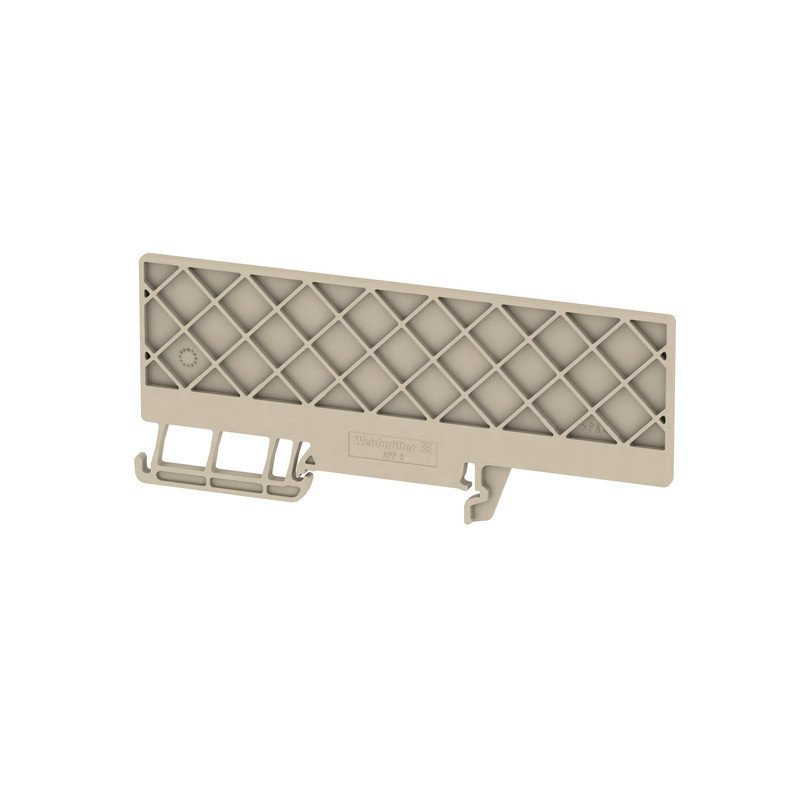 Weidmuller Partition plate (terminal) 104.2 MMX45.15 MM dark beige