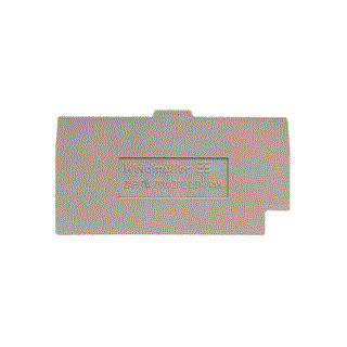 Weidmuller Partition plate (terminal) end and intermediate plate 57.5 MMX54.7