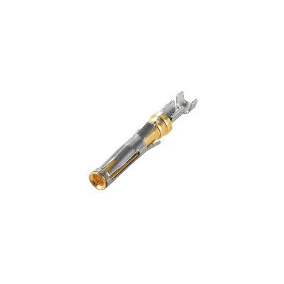 Weidmuller Crimp Contact (PCB connectors), female, 1.5 MM², gold-plated, QTY. : 2