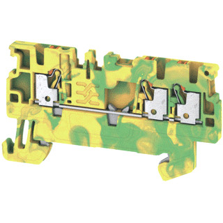 Weidmuller Pe terminal push in 1.5 MM² 500 V number of connections: 3 number