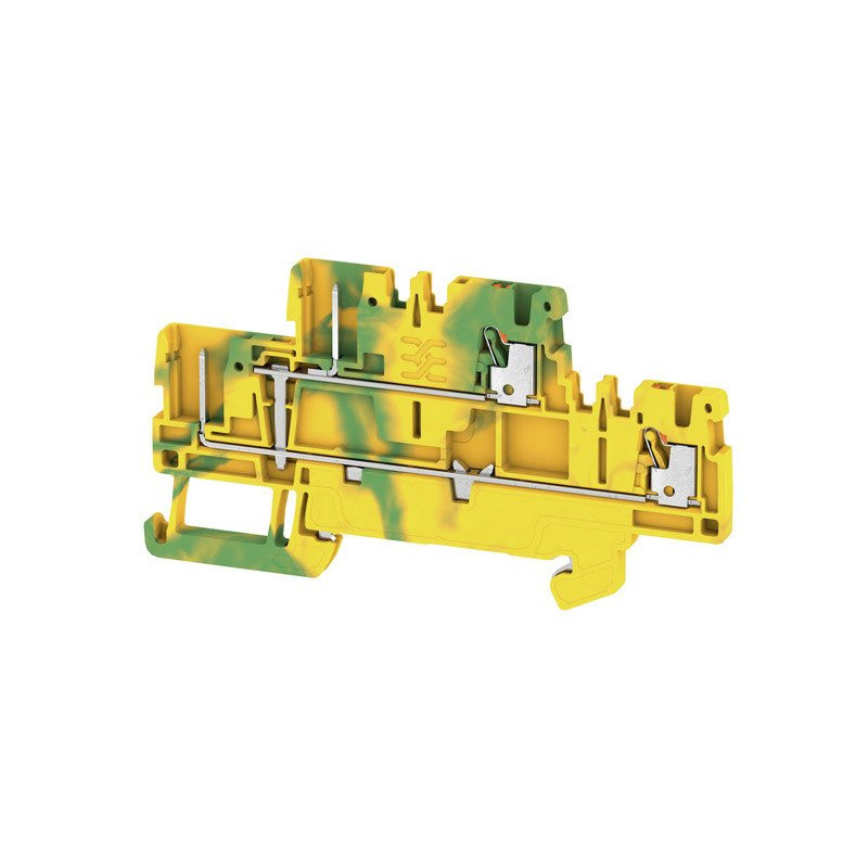Weidmuller Pe terminal push in 1.5 MM² number of connections: 4 number of lev