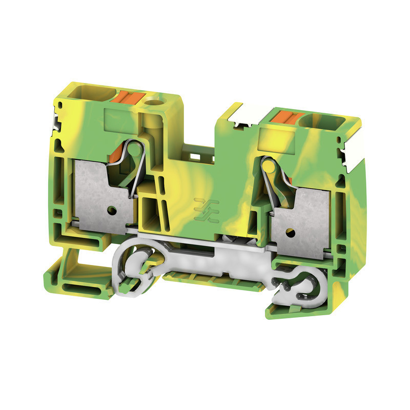 Weidmuller A-series Pe Terminal, push in, green/yellow, 16 MM², 1000 V, number of connecti