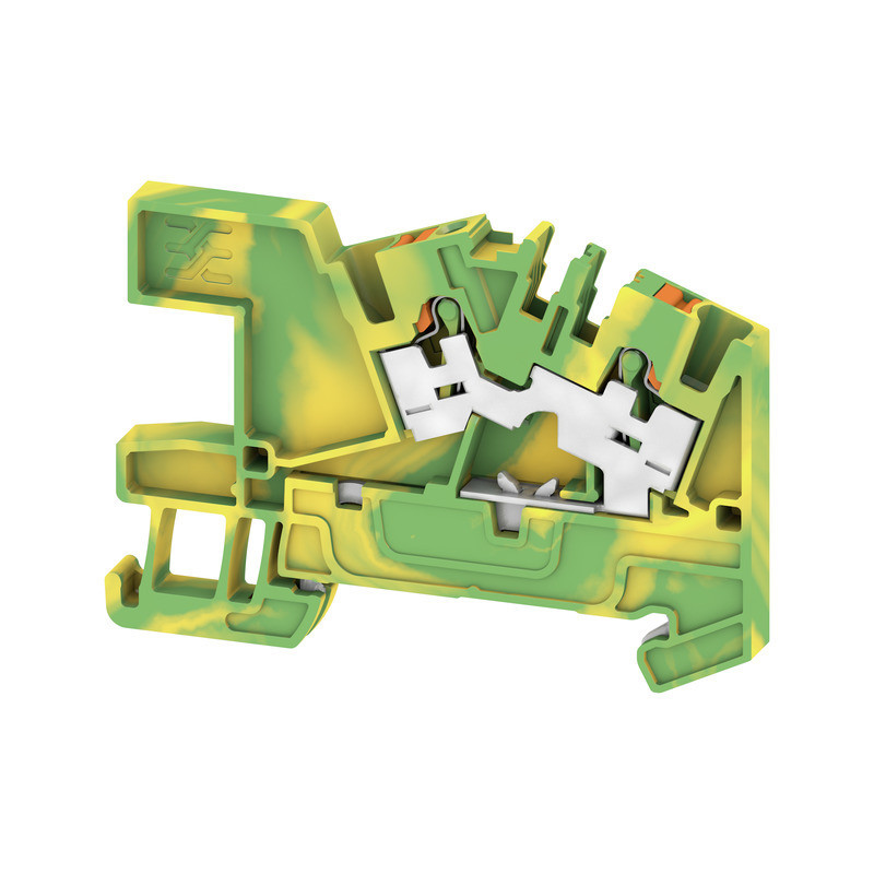 Weidmuller A-series Pe Terminal, push in, green/yellow, 2.5 MM², 800 V, number of connecti