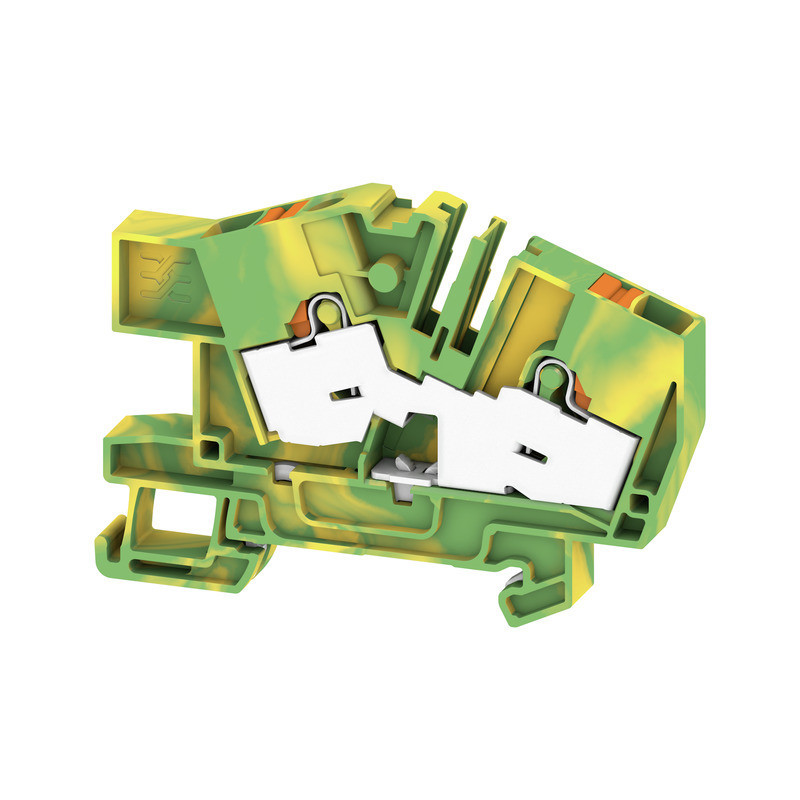 Weidmuller A-series Pe Terminal, push in, green/yellow, 6 MM², 800 V, number of connection Weidmuller A-series Pe Terminal, push in, green/yellow, 6 MM², 800 V, number of connection