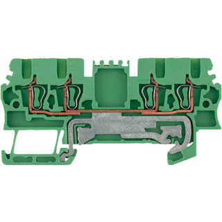 Weidmuller Z-serie aardrijgklem 0,5-1,5MM groen/geel
