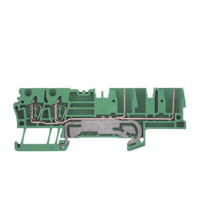 Weidmuller Pe terminal tension clamp connection 2.5 MM² 500 V 32 A number of