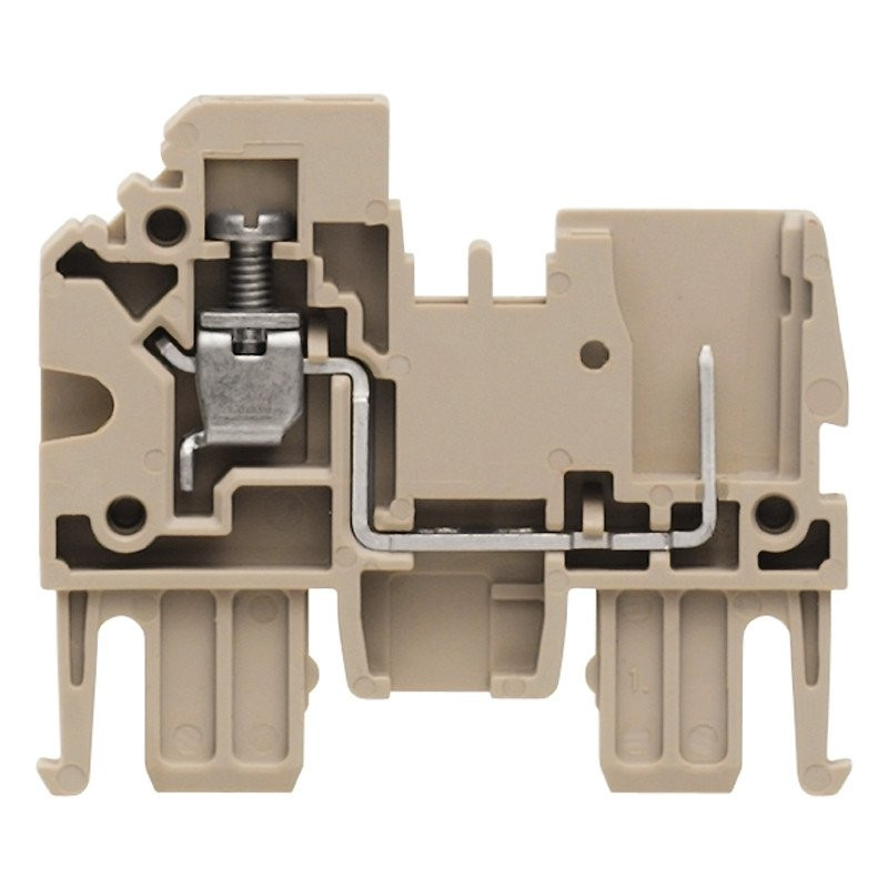 Weidmuller Plug-in adaptor (terminal) 24 A dark beige wemid