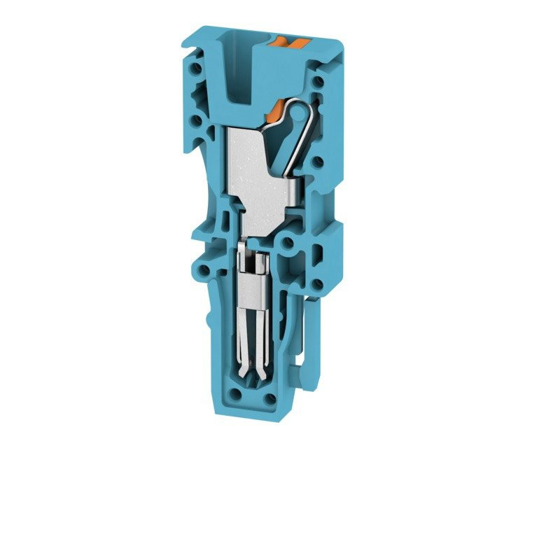 Weidmuller Plug (terminal) 2.5 MM² 8 V 24 A no.of poles: 1 blue,