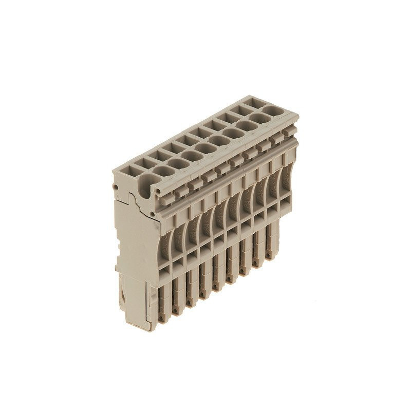 Weidmuller Plug (terminal) plug-in connection 2.5 MM² 500 V 24 A no.of pole