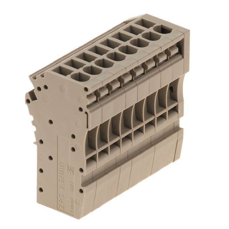 Weidmuller Plug (terminal) plug-in connection 2.5 MM² 500 V 24 A no.of pole