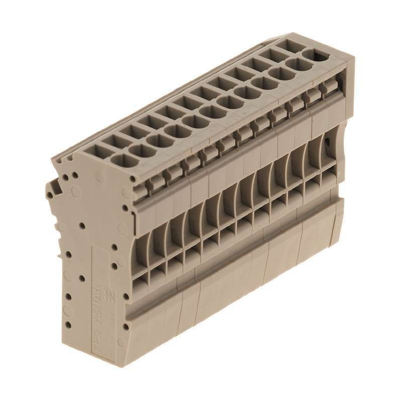 Weidmuller Plug (terminal) plug-in connection 2.5 MM² 500 V 24 A no.of pole