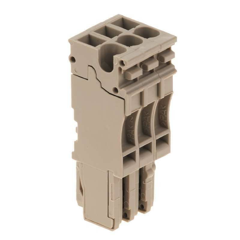 Weidmuller Plug (terminal) plug-in connector tension-clamp connection 2.5 MM²,