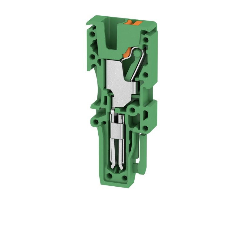 Weidmuller Plug (terminal) push in 2.5 MM² 800 V 24 A no.of poles: 1 green