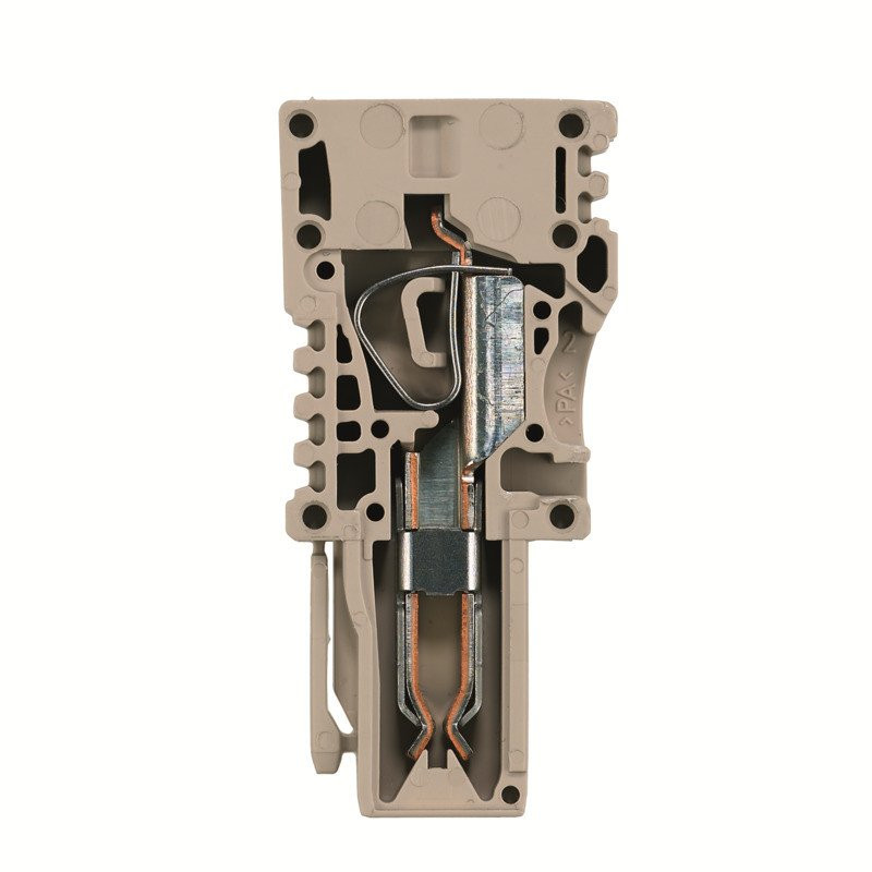 Weidmuller Plug (terminal) tension clamp connection 4 MM² 800 V 32 A no.of