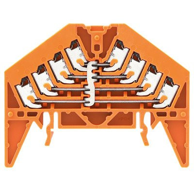 Weidmuller P-serie verbindingsrijgklem 0,5-1,5MM² eendr. 0,5-1,5MM² meerdr. oranje