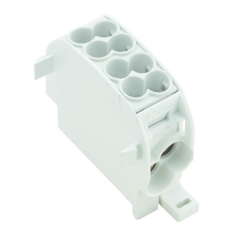 Weidmuller W-serie verbindingsrijgklem grijs