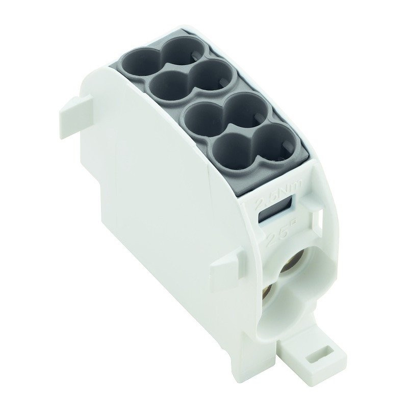Weidmuller W-serie verbindingsrijgklem zwart