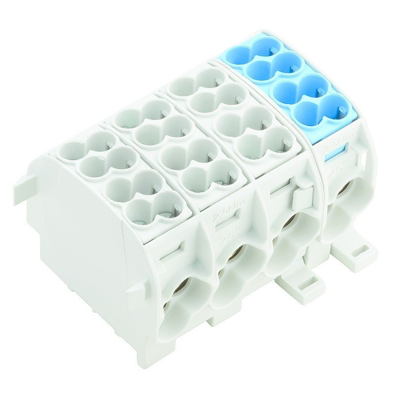 Weidmuller WPD verbindingsrijgklem blauw