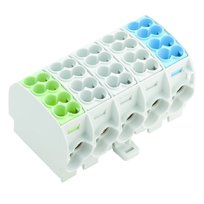 Weidmuller WPD verbindingsrijgklem blauw