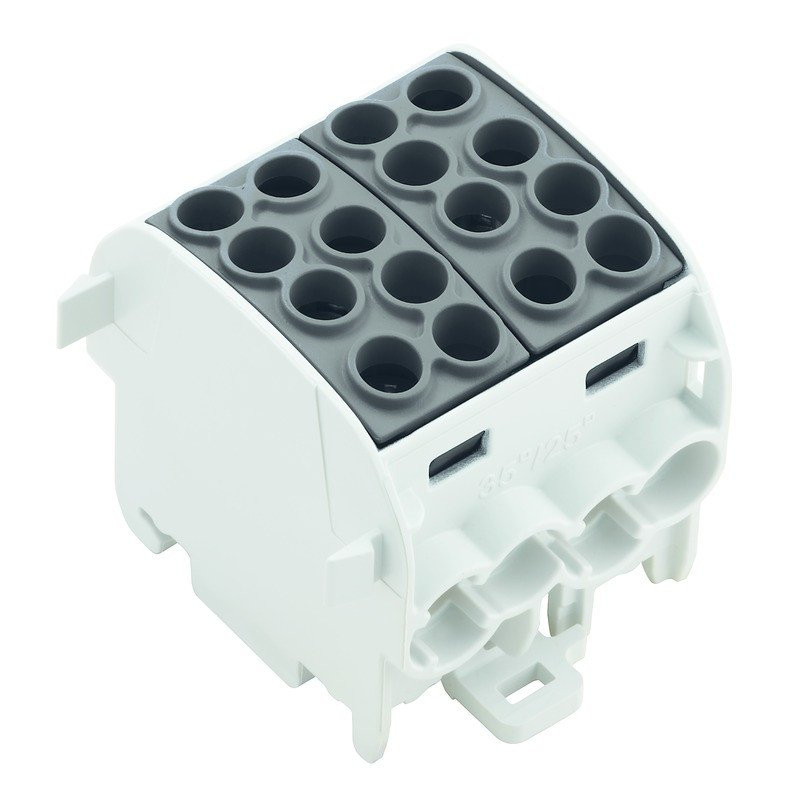 Weidmuller WPD verbindingsrijgklem zwart