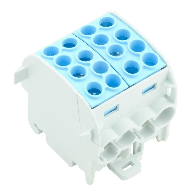 Weidmuller WPD verbindingsrijgklem blauw