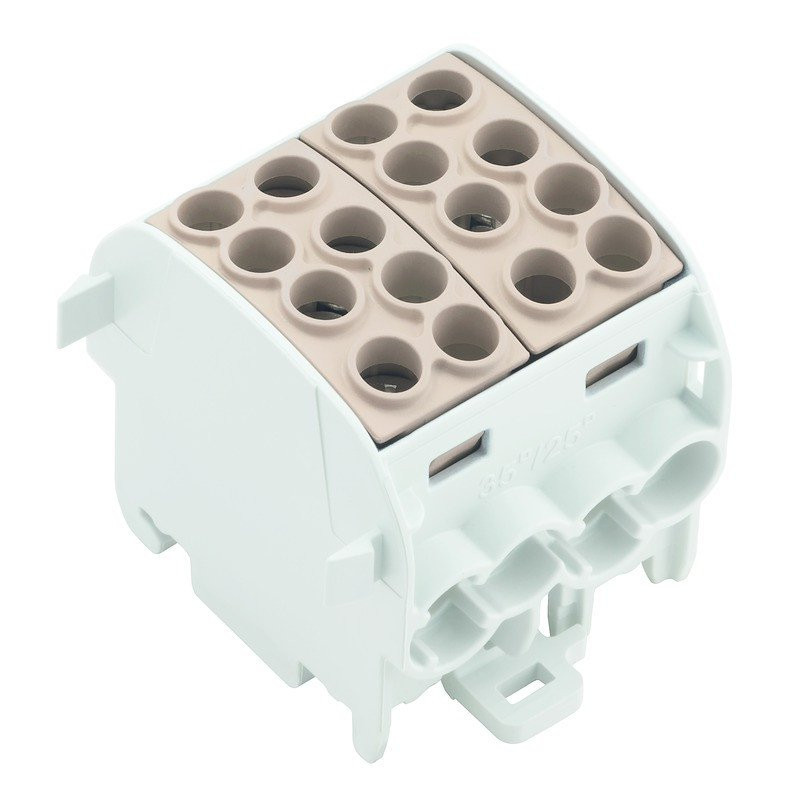 Weidmuller WPD verbindingsrijgklem bruin