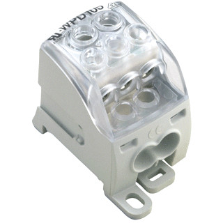 Weidmuller W-serie verbindingsrijgklem grijs