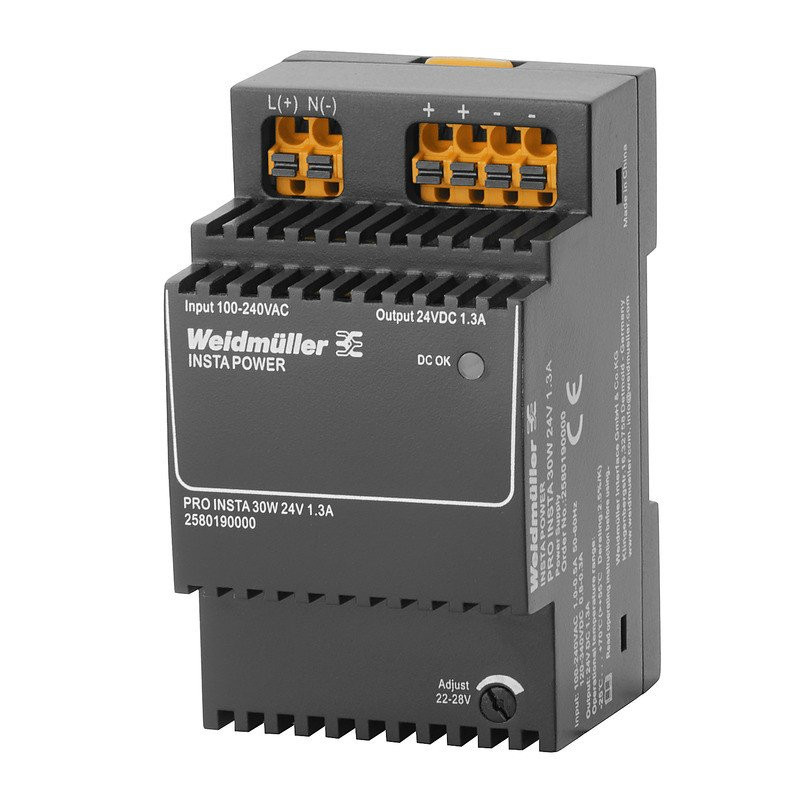 Weidmuller Power supply 1.3a @ 55°C