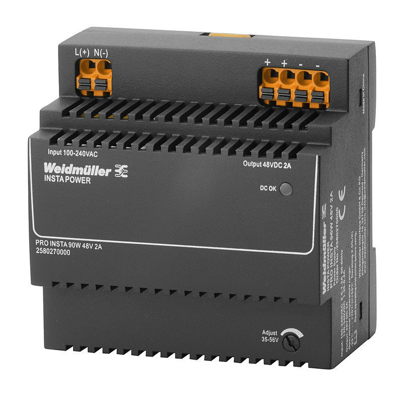 Weidmuller Power supply 2a @ 55°C