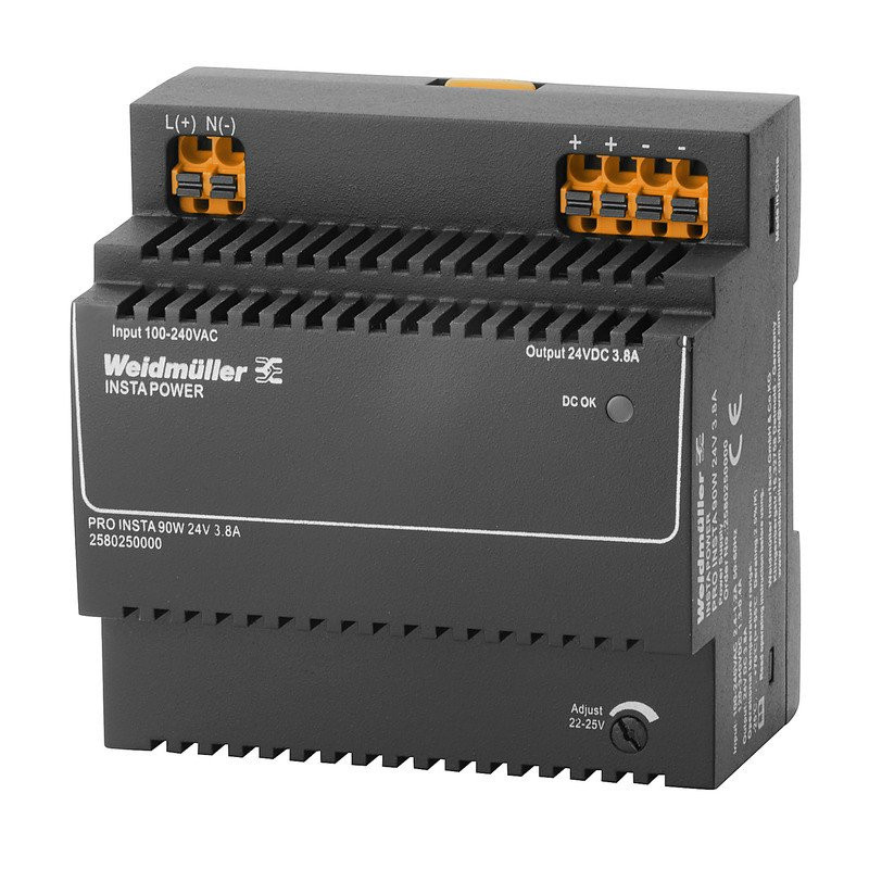 Weidmuller Power supply 3.8a @ 55°C