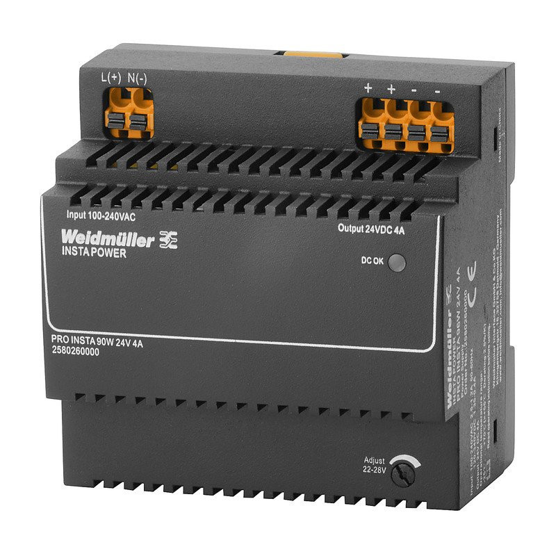 Weidmuller Power supply 4a @ 55°C