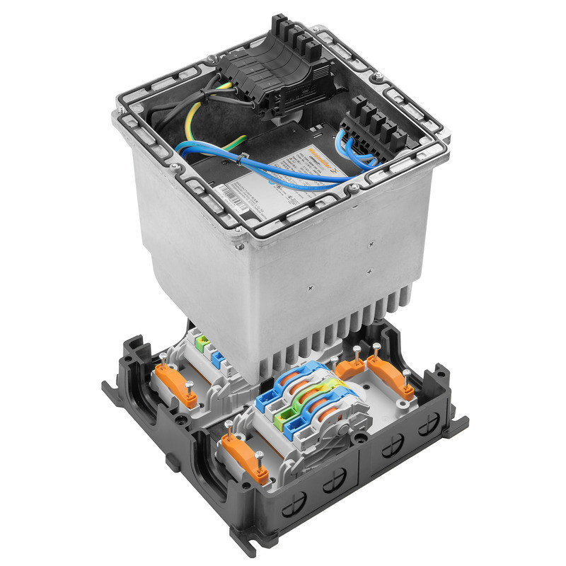 Weidmuller Power Supply in enclosure, ip65, in complete state, 10a, 24 V, DC, idc