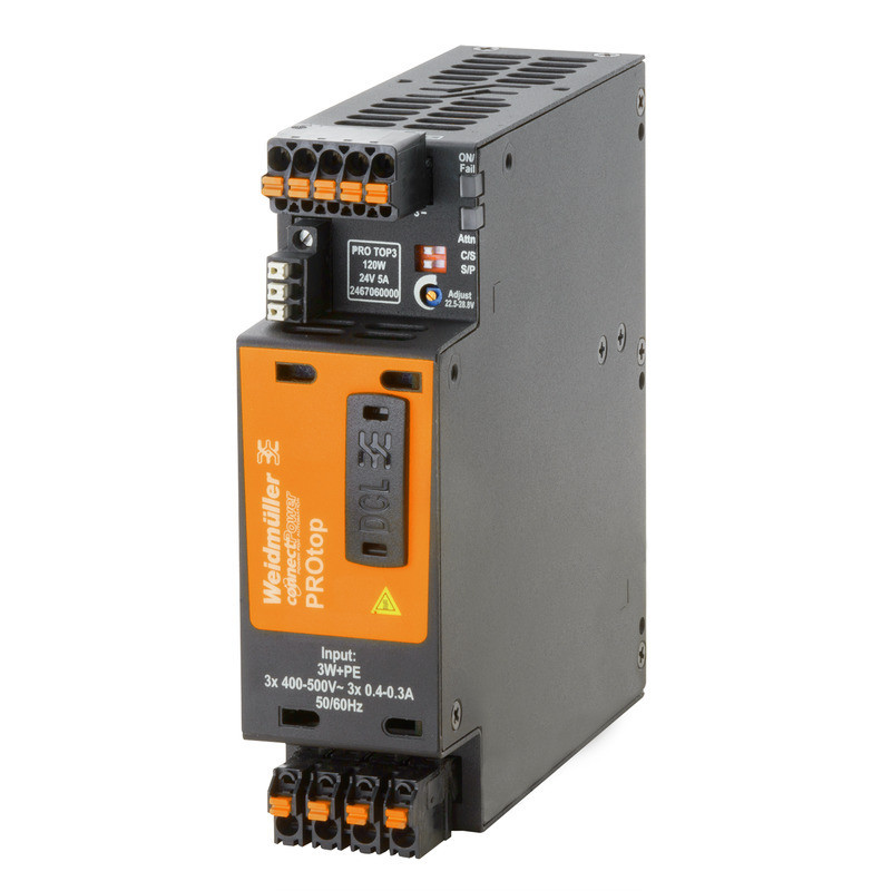 Weidmuller PROtop Power Supply, 120 W, 5 A @ 60 °C