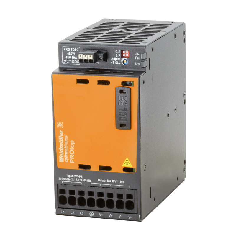 Weidmuller PROtop Power Supply, 480 W, 10 A @ 60 °C